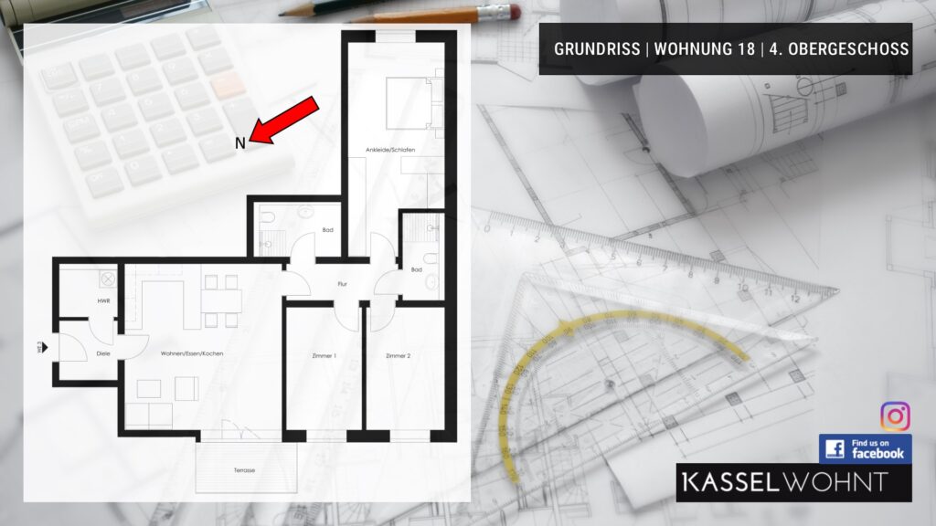 Immobilienansicht – Kassel · Vorderer Westen · Kattenstraße 11