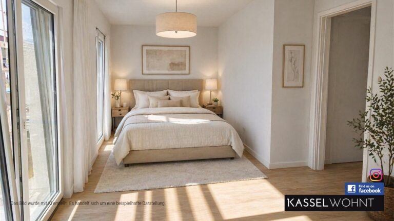 Wohnung W21 - Schlafzimmer KI